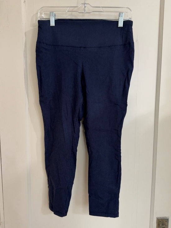 Worthington Pants - Worthington Blue Mid Rise Skinny Ankle Pant Size 8 Petite Short